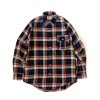 Men Battenwear Shirts | Bd Scout Shirt Blue Plaid