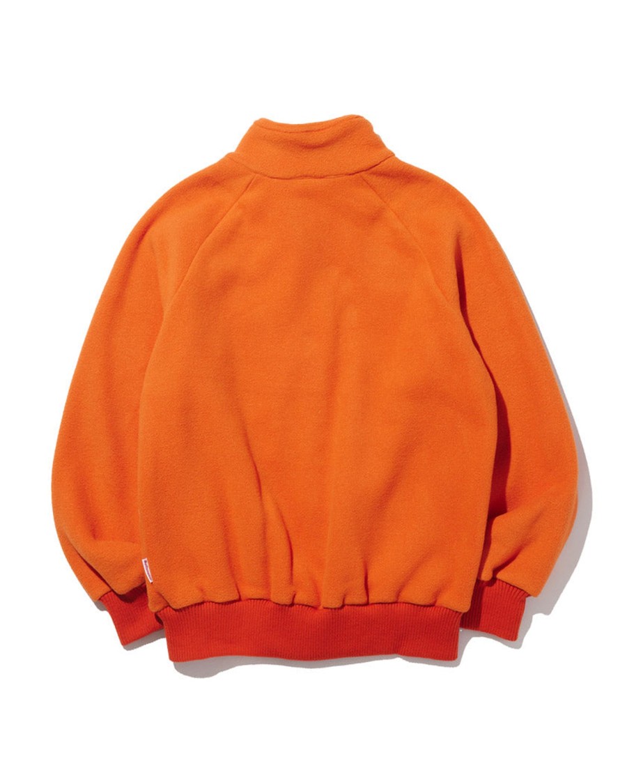 Men Battenwear Heavy Outerwear | Warm-Up Fleece Orange